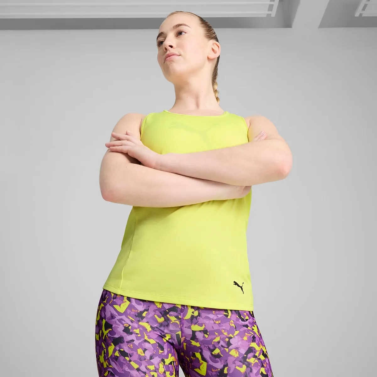 

Женская футболка TAD ESSENTIALS Puma, желтый