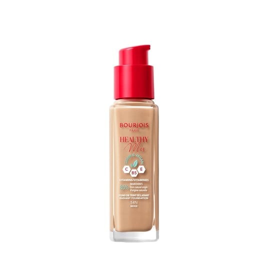Веганская тональная основа для сияния, № 54, бежевый Bourjois Healthy Mix Clean — фото 2