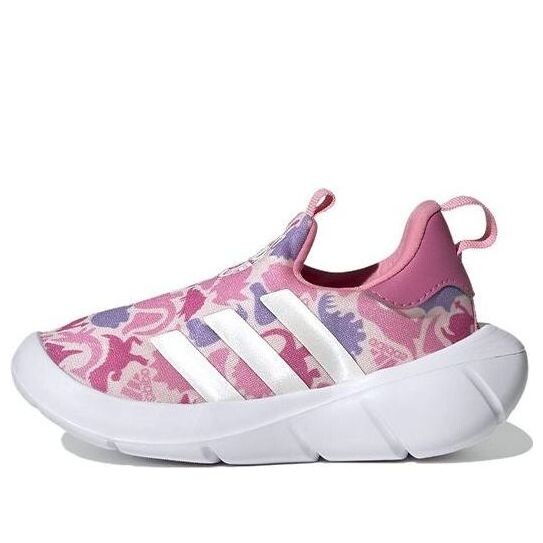 

Кроссовки монофит слип-он Adidas, розовый