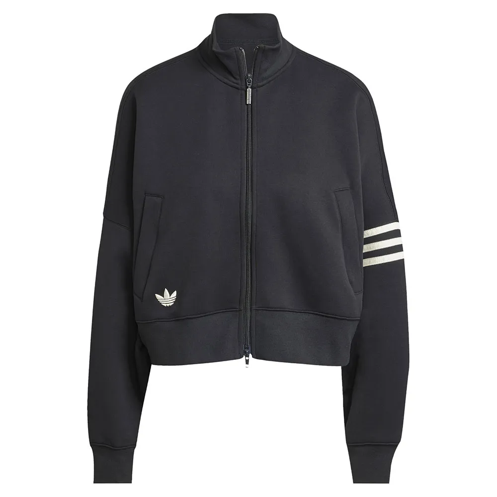 Толстовка adidas Originals Neuclassics на молнии, черный — фото 3
