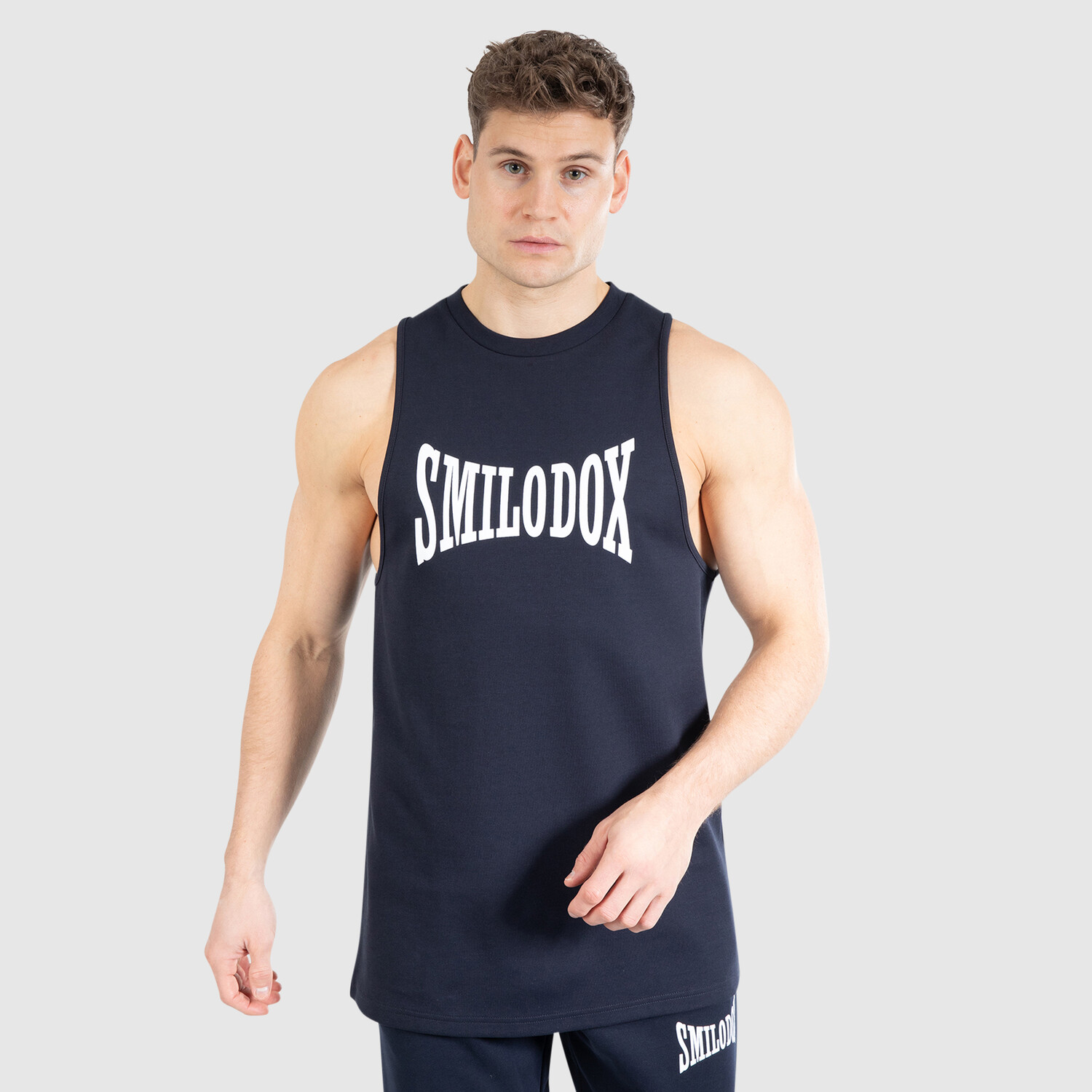 

Рубашка SMILODOX Tank Top Classic Pro, синий