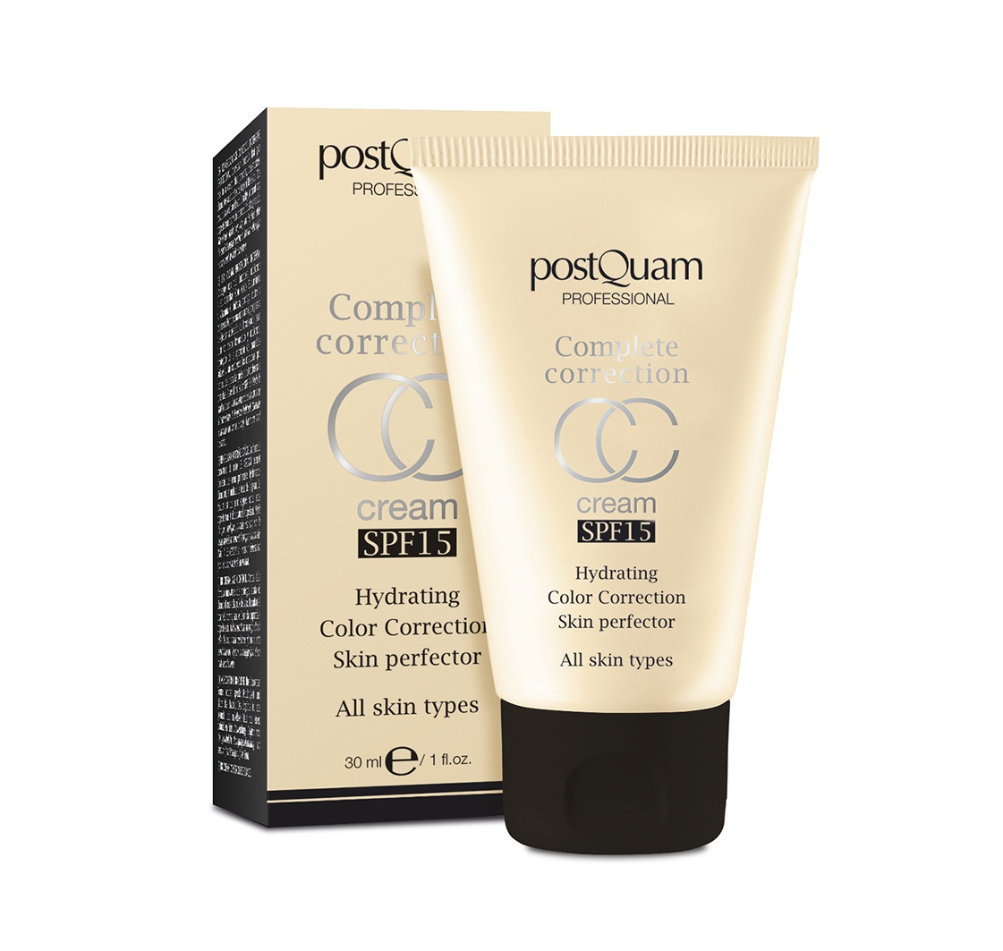 CC-крем cc creme komplette korrektur, spf15 30ml Postquam, объем 30 мл — фото 2