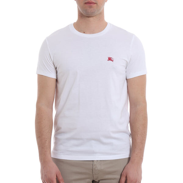 Футболка Burberry Logo Pattern Short Sleeve White, белый — фото 3