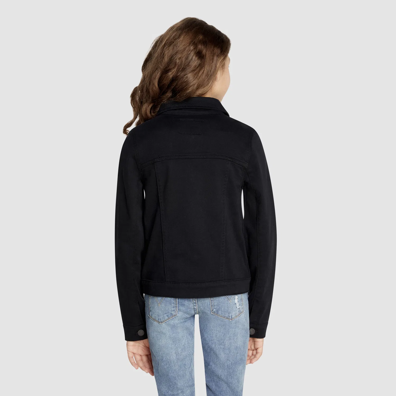 Куртка дальнобойщика для девочек 7-16 лет Levi's, Black — фото 3