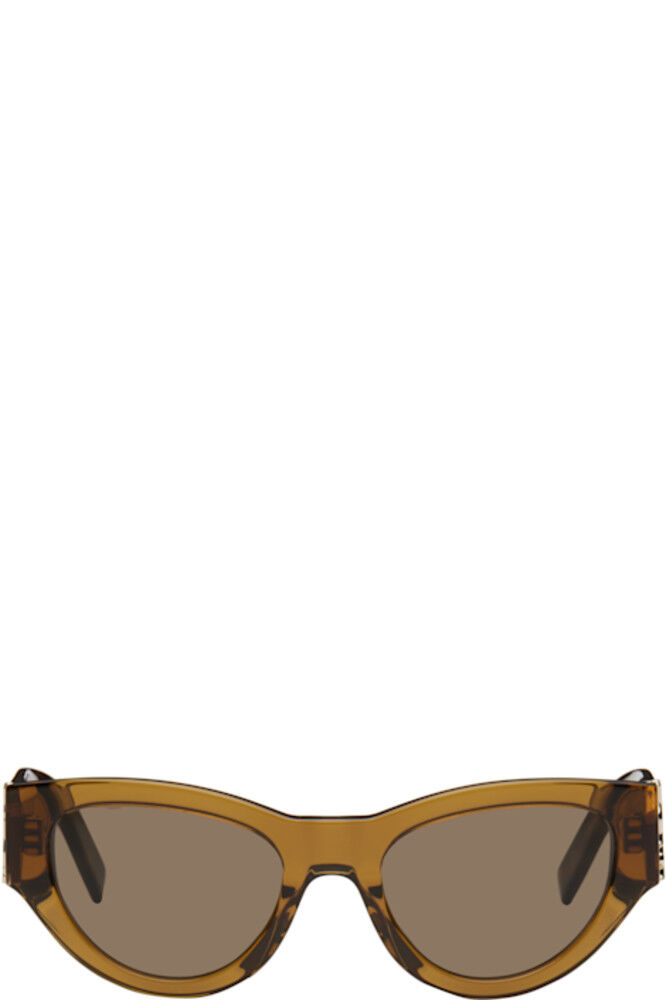 

Коричневые солнцезащитные очки SL M94 Saint Laurent