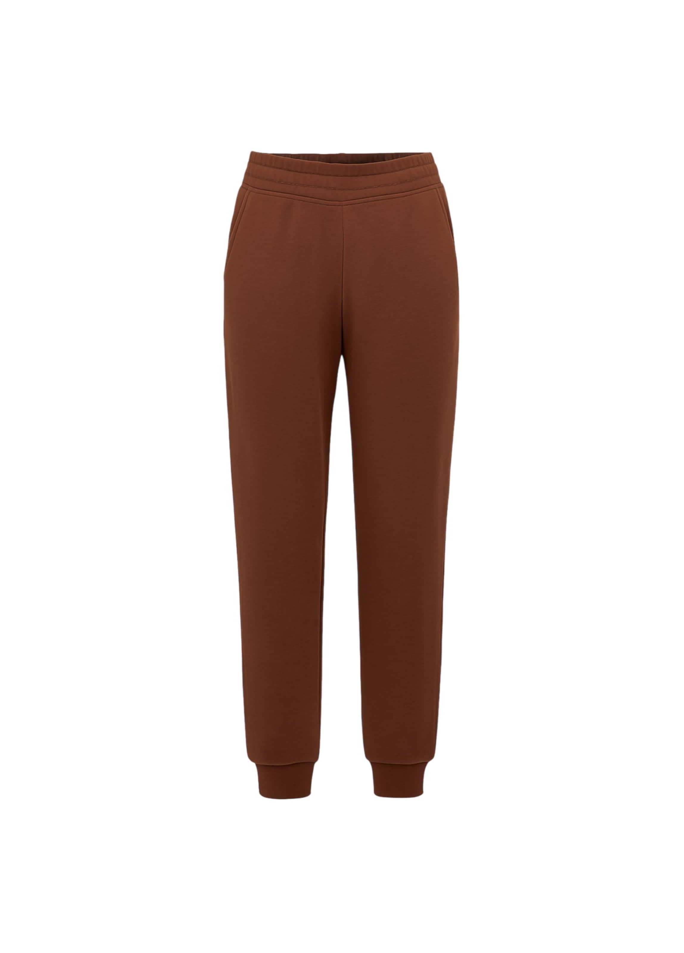 

BASSIGUE Брюки-чинос суженные, коричневые