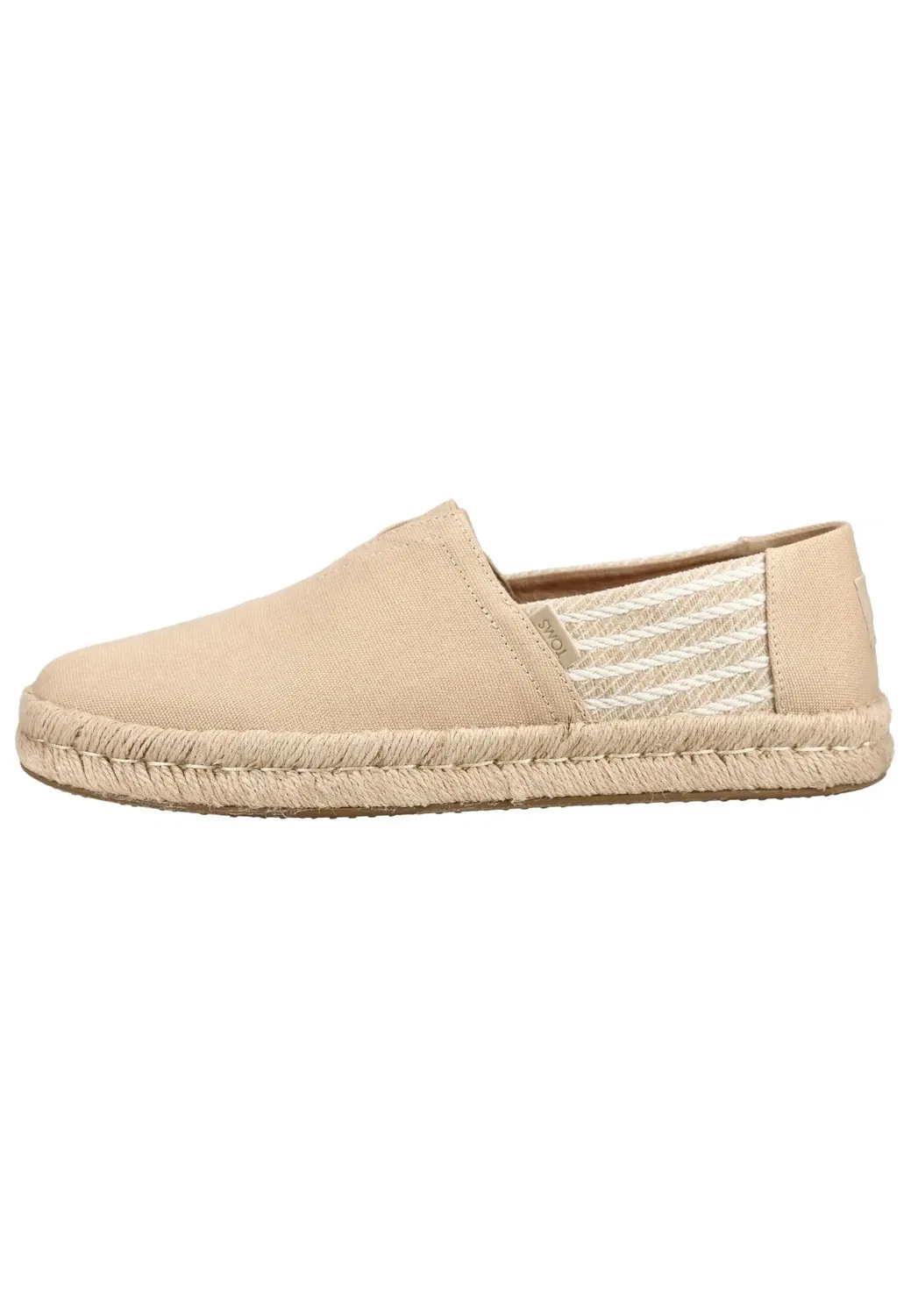 Эспадрильи текстильные TOMS, бежевый — фото 2