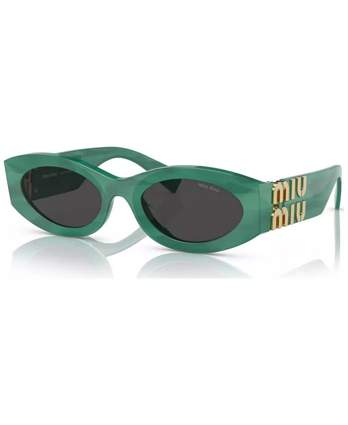 

Женские солнцезащитные очки MIU MIU, зеленый