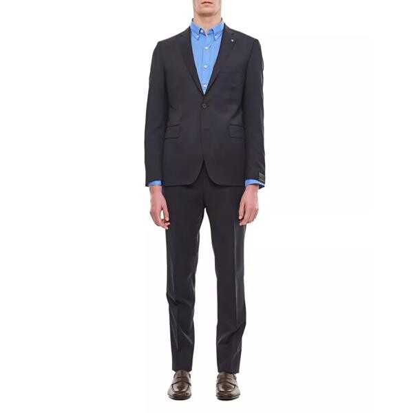 

Костюм cotton dress suit Tagliatore, синий