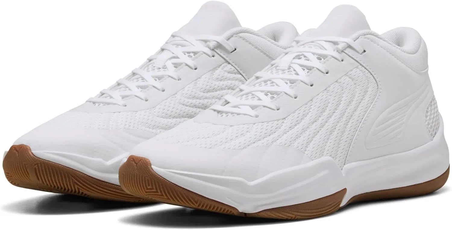 Мужские баскетбольные кроссовки Puma Court Pro 2, Puma White Rubber — фото 2