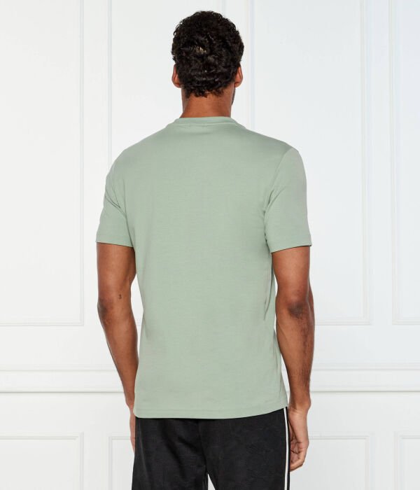 Футболка с графическим принтом Regular fit Boss Green, зеленый — фото 3