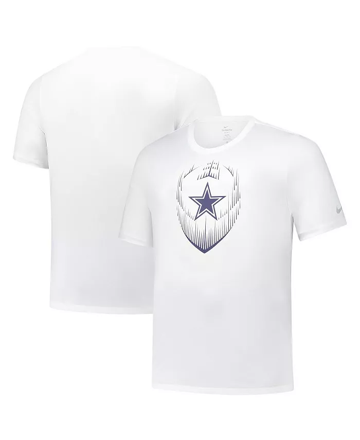 

Мужская белая футболка Big Tall Blitz Legend Icon Performance Dallas Cowboys Nike