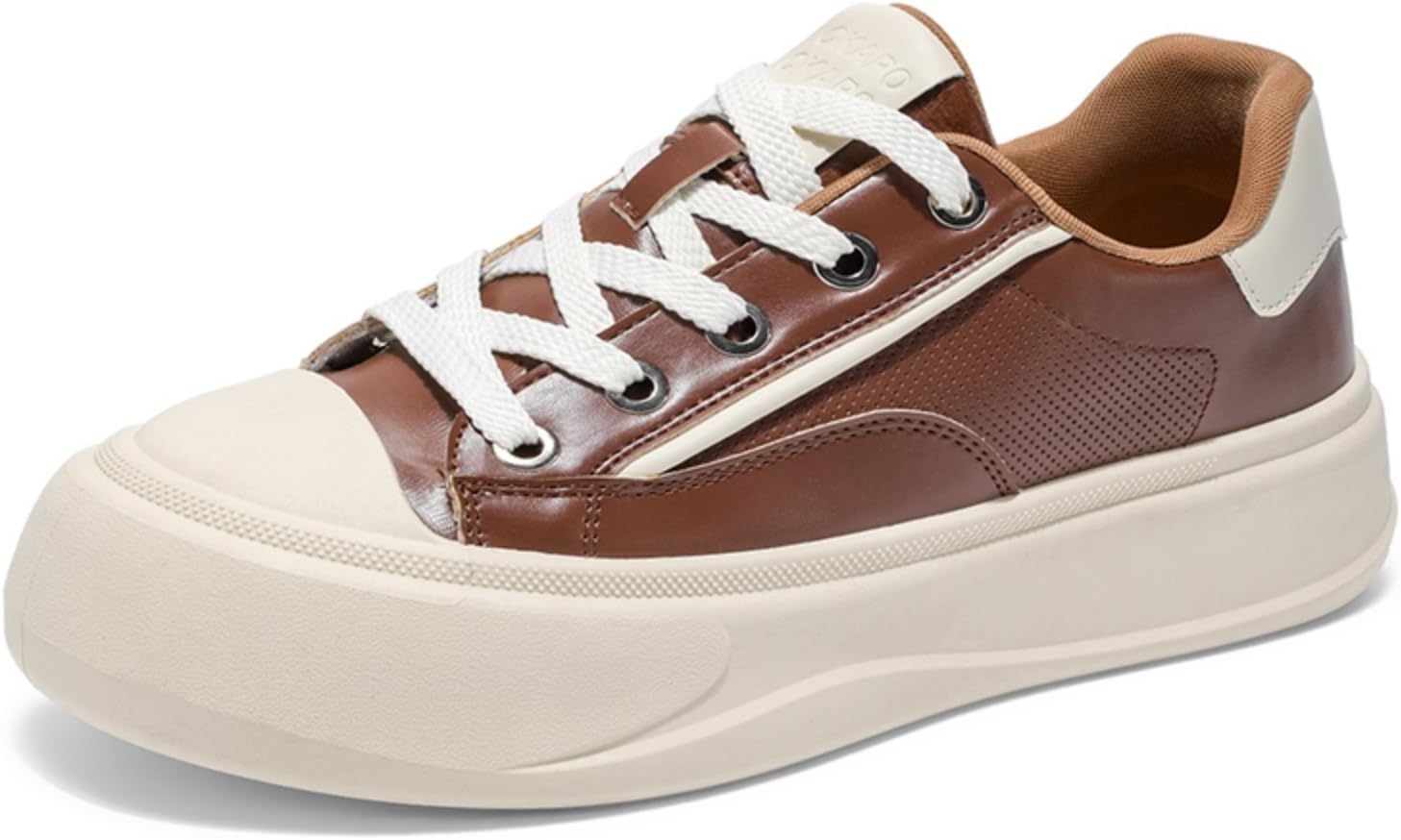 

Мужские удобные кроссовки с толстой подошвой, стильная повседневная обувь - отлично подходят для ежедневной носки, поездок и неформальных встреч Kpdwfms, коричневый