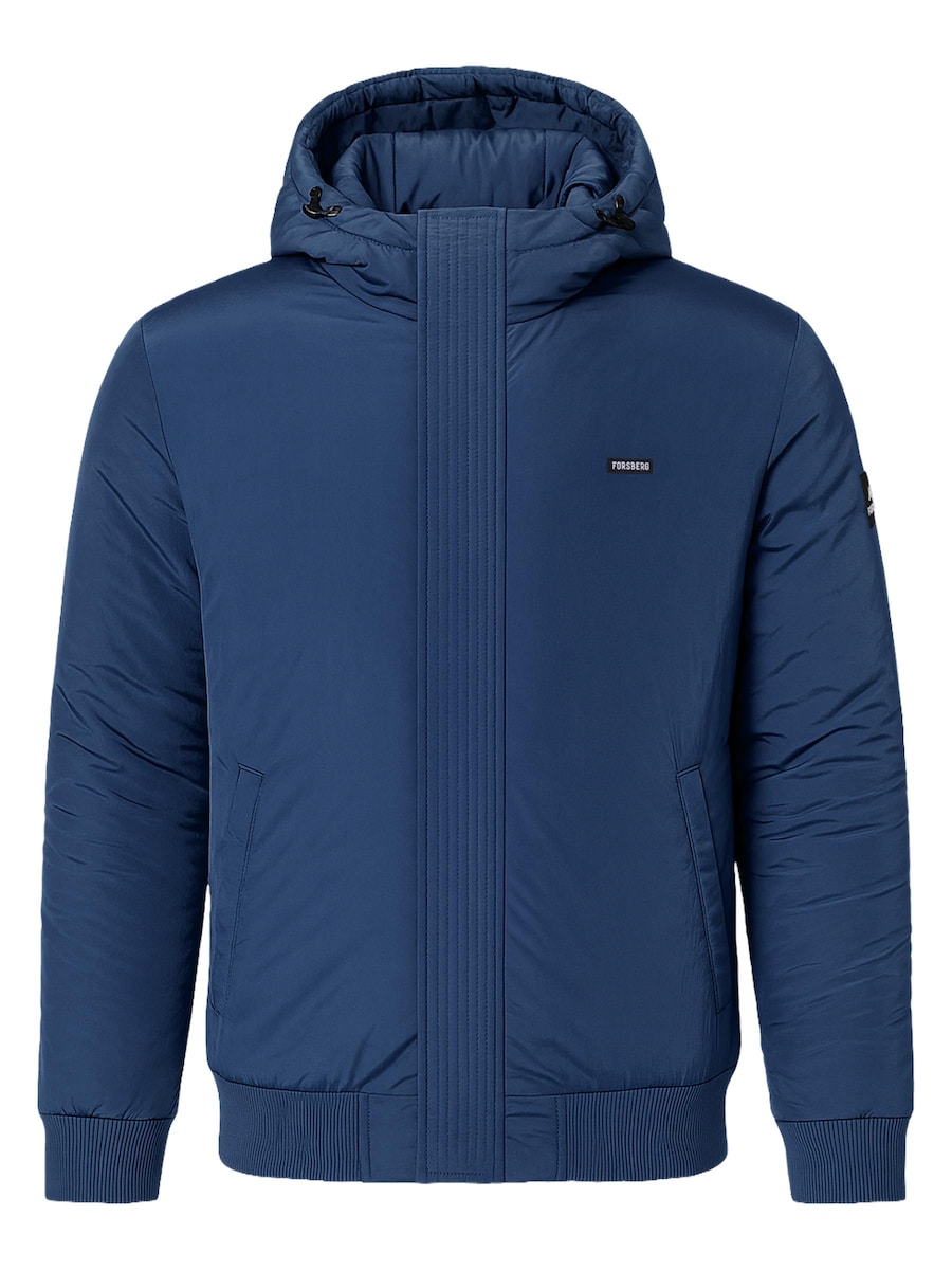 

Спортивная куртка FORSBERG Winterjacke mit gefütterter Kapuze, темно-синий