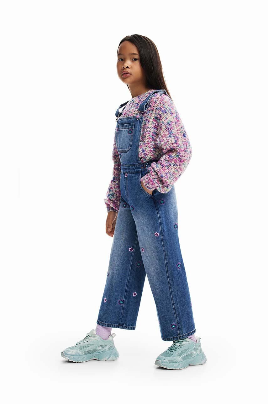 

Детский джинсовый комбинезон Desigual, синий