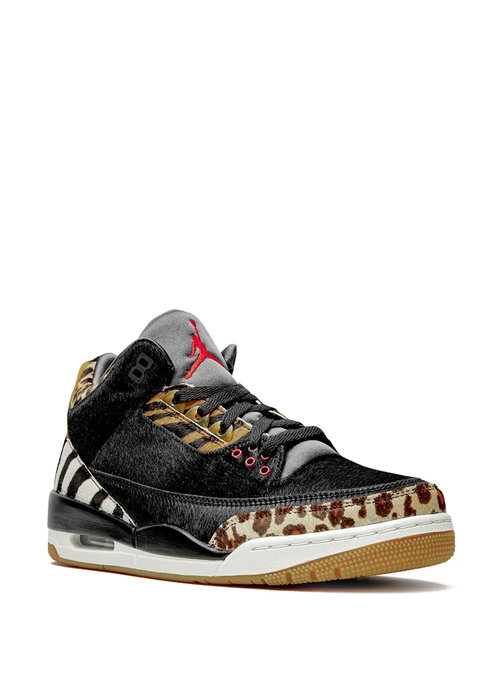 Кроссовки Air  3 Retro Animal Pack Jordan, черный — фото 2