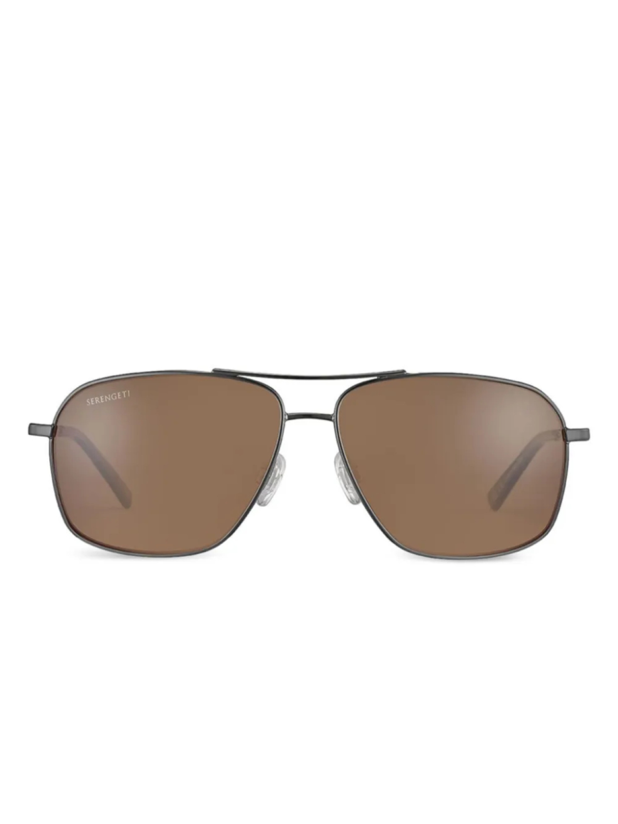

Солнцезащитные очки в квадратной оправе Serengeti Eyewear, черный