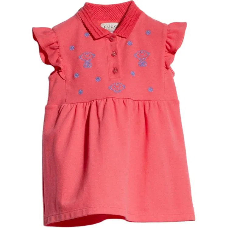 Платье GUCCI розовое — фото 4