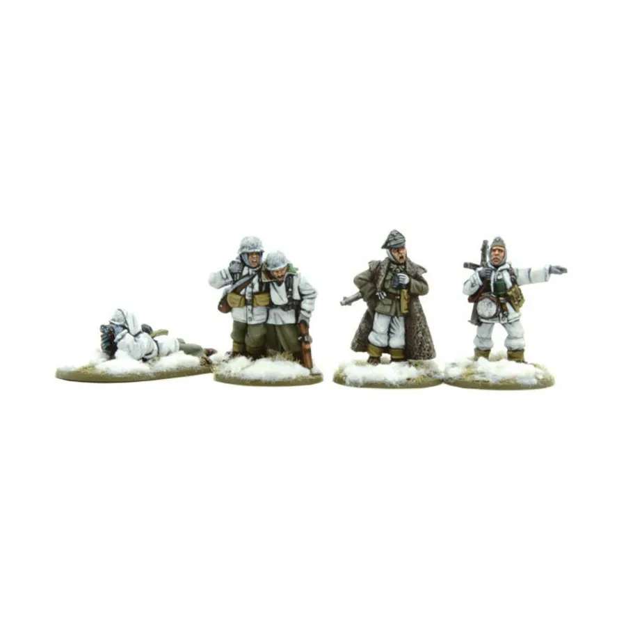 

Немецкий штаб-квартира Heer (зима), Bolt Action - German - Heer (28mm)