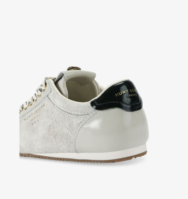 Кожаные кроссовки Islington с изображением орла Kurt Geiger London, белый — фото 3