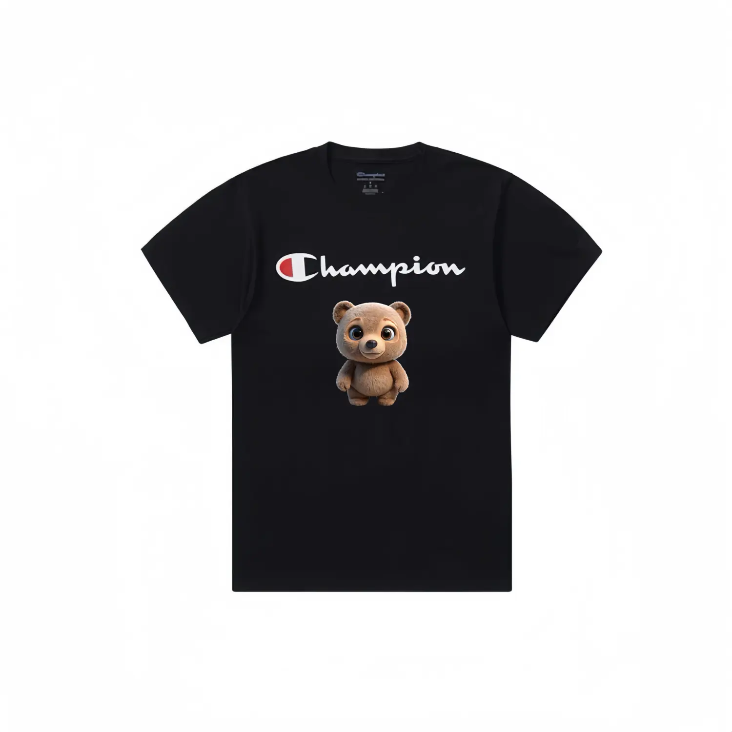 

Футболка унисекс черная Champion