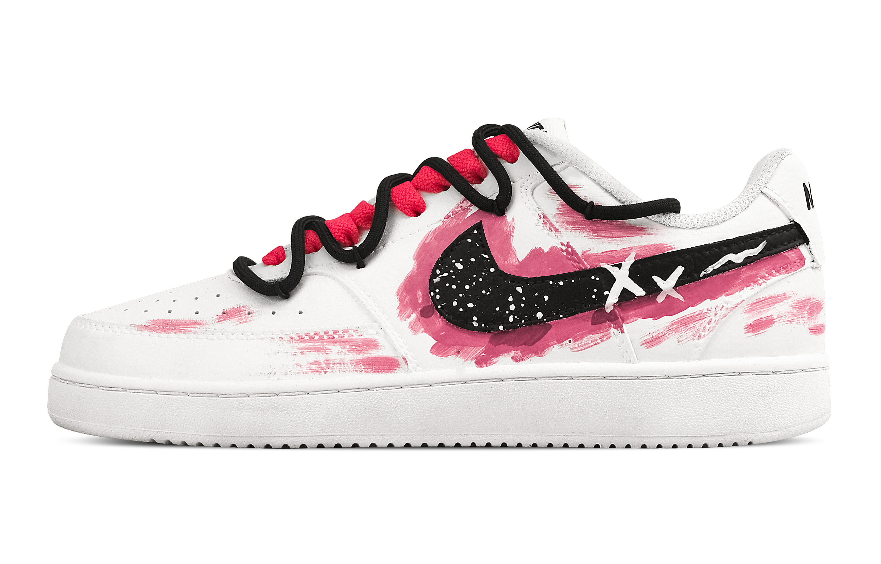 

Nike Кроссовки Court Vision 1 Summer Dopamine Dressing с низким верхом, устойчивые к истиранию, мужские, розовые