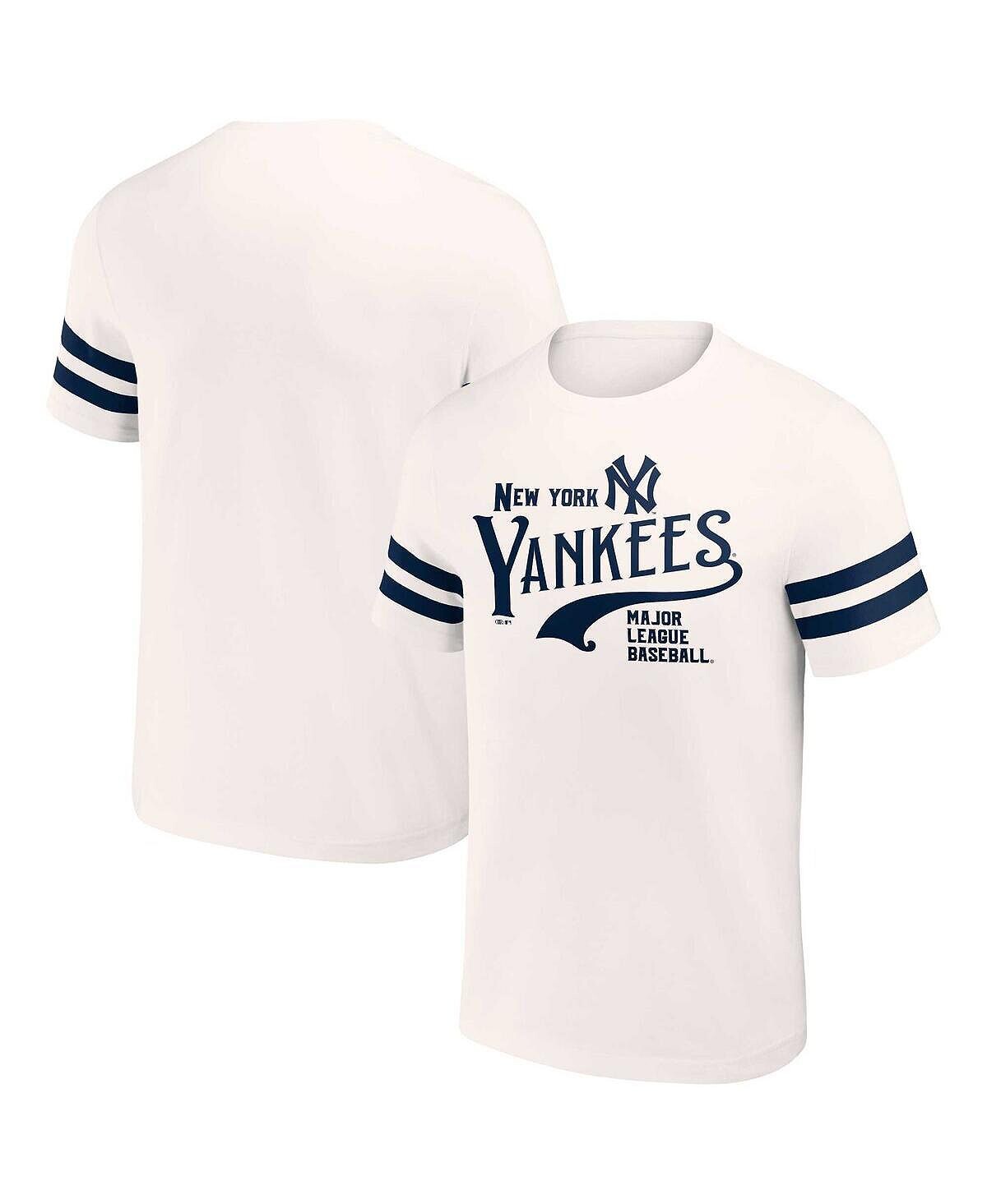 

Мужская футболка Darius Rucker Collection by Cream New York Yankees Yarn Dye в винтажном стиле Fanatics