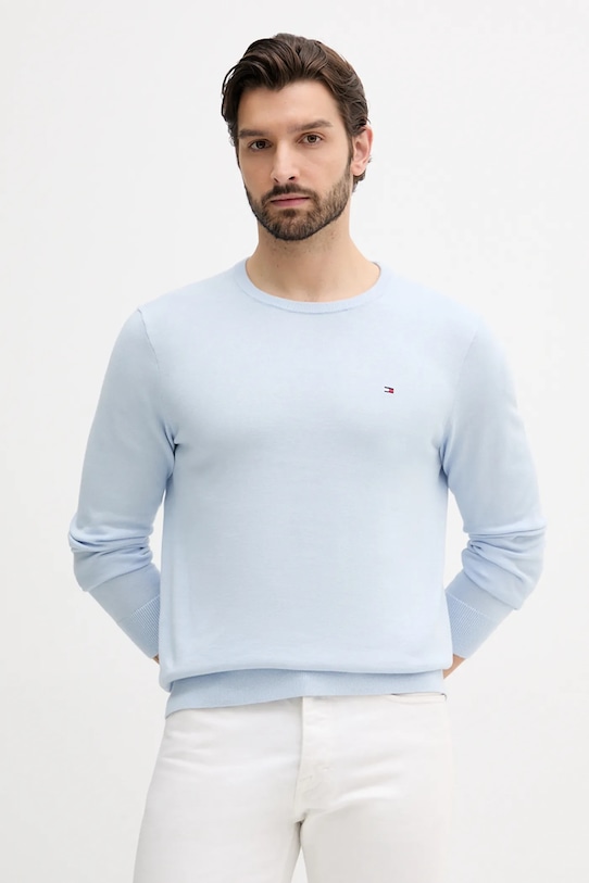 

Хлопковый свитер Tommy Hilfiger, синий