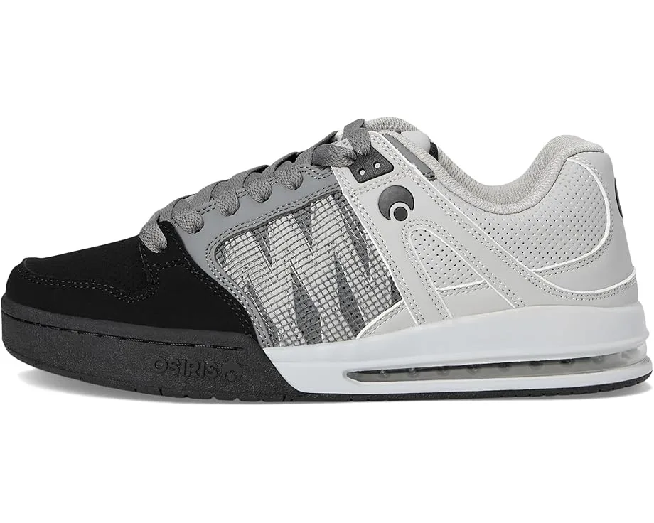 Кроссовки Osiris Pixel, Black/Charcoal/Grey 1 — фото 4