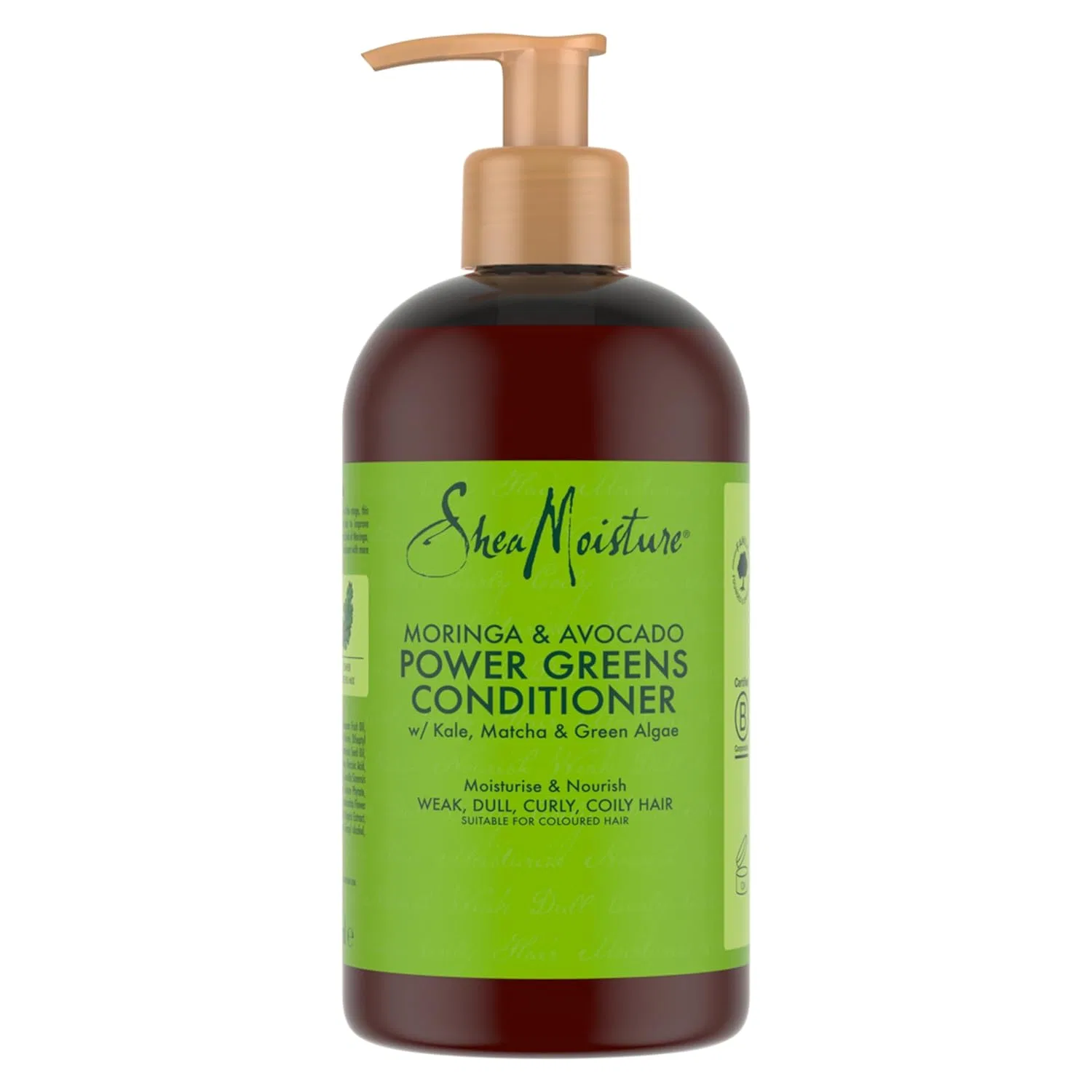 Набор SheaMoisture Moringa & Avocado Power Greens: шампунь, кондиционер и маска для волос, 3 шт. Shea Moisture — фото 4