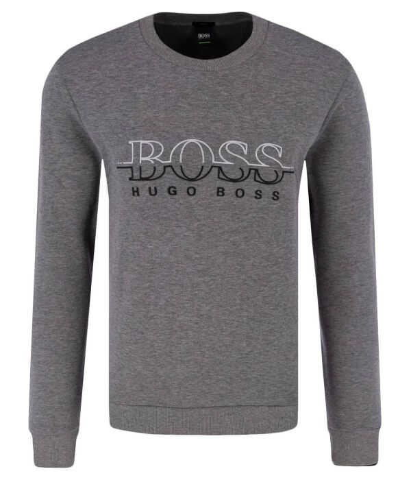 

Свитер классный. Slim fit Boss Green, серый