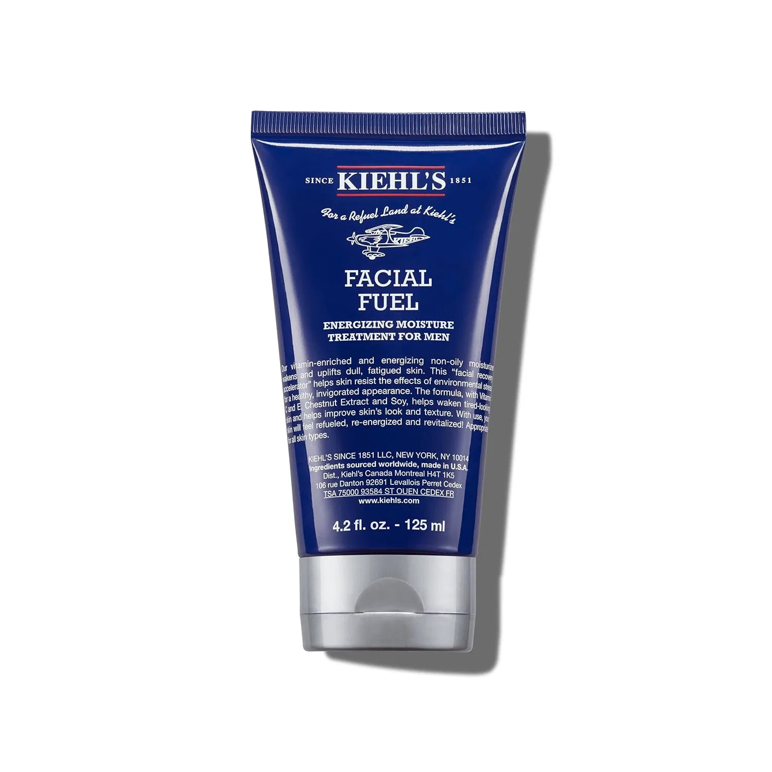 Крем для лица Kiehl's — Мужской увлажняющий «Facial Fuel Energizing» от