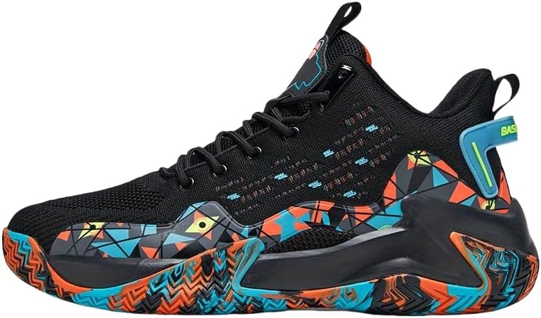 

Мужские модные спортивные кроссовки, дышащие и противоскользящие, с амортизацией, подходящие для бега и прогулок, стильный дизайн Hoalox, Multicolor