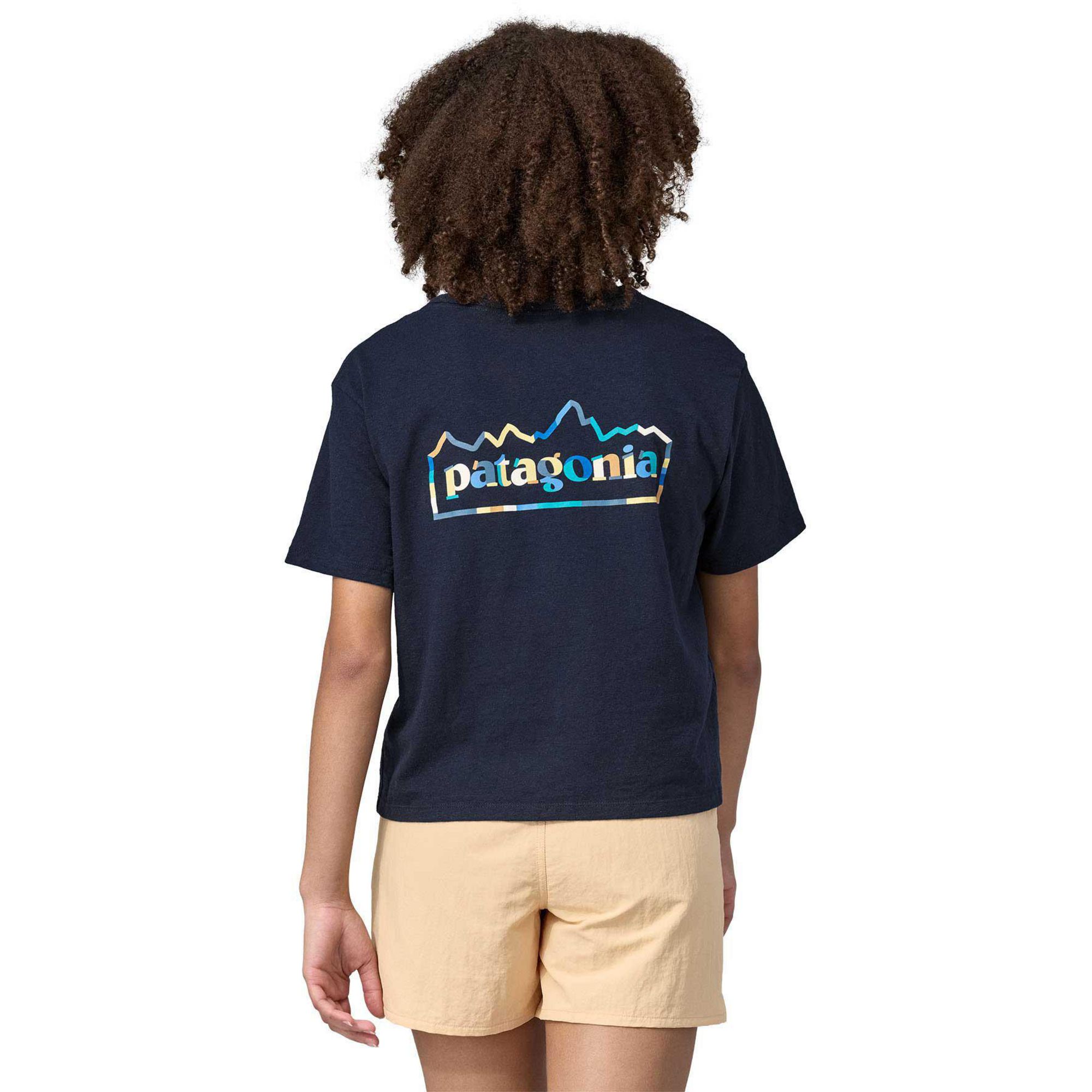 Женская футболка Unity Fitz Easy Cut Responsibili Tee Patagonia, New Navy