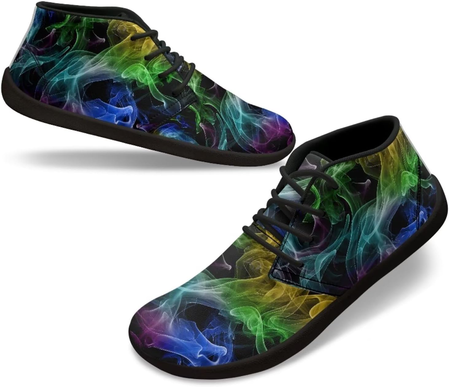 

Мужские туфли UNICEU с широкой носовой частью, босоножки, обувь с нулевым перепадом, спортивная обувь, легкие прогулочные туфли, кожаная модная обувь на каждый день, Flames