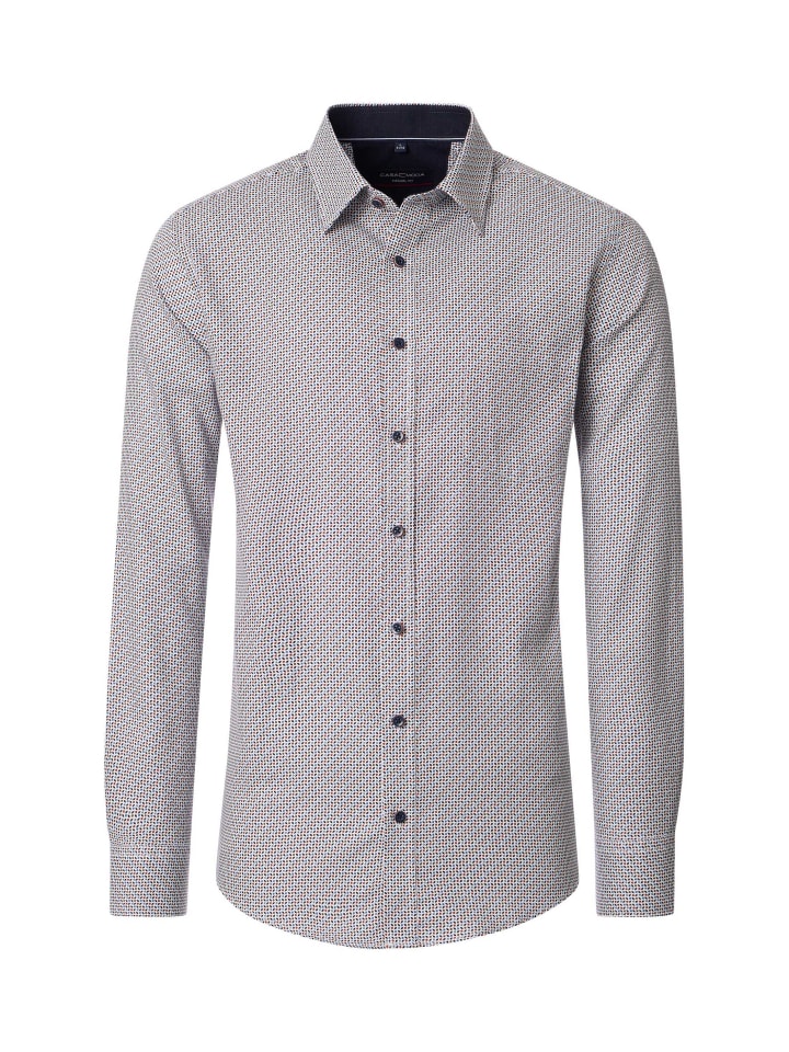 

CASAMODA Повседневная рубашка оранжевого цвета