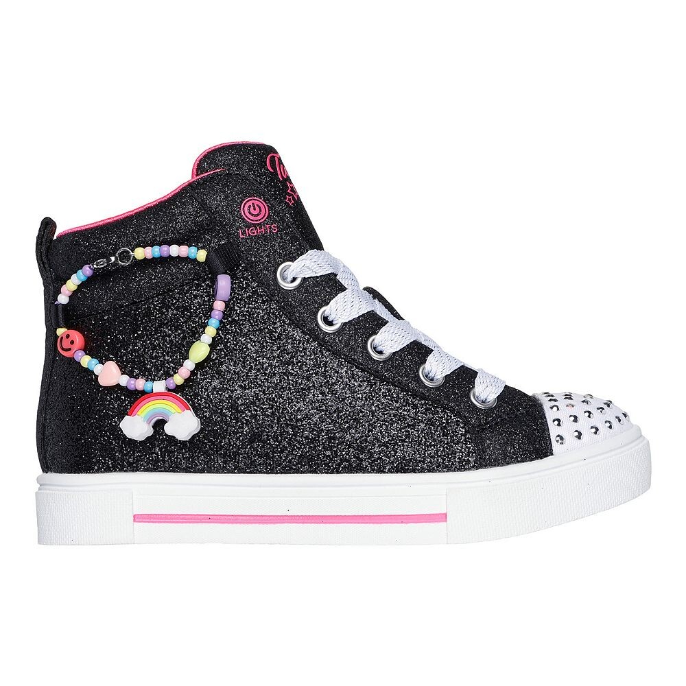 

Кроссовки для девочек Skechers Twinkle Toes Twinkle Sparks Charm Bestie, розовый