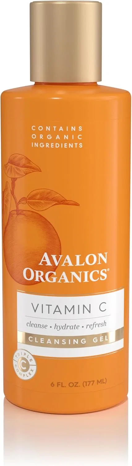 Гель для умывания Avalon Organics — Очищающий гель с витамином C, 177 мл