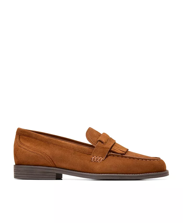 Женские лоферы Stassi с килтом Cole Haan, коричневый — фото 2