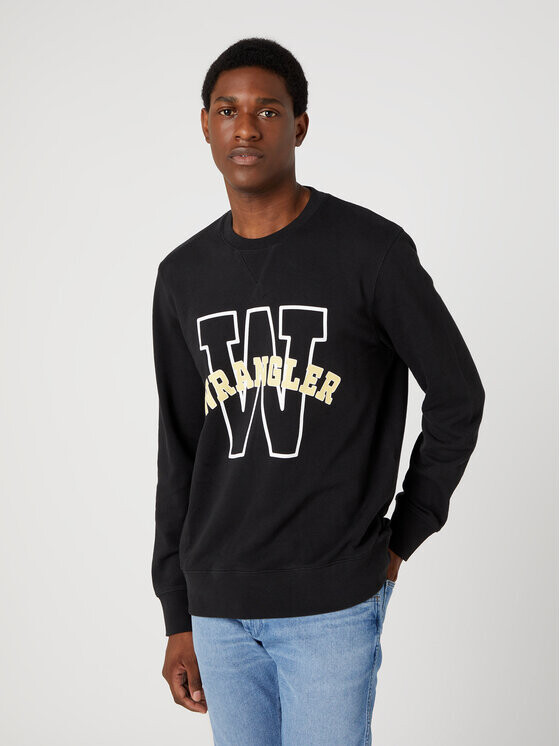 

Толстовка обычного кроя Wrangler, черный