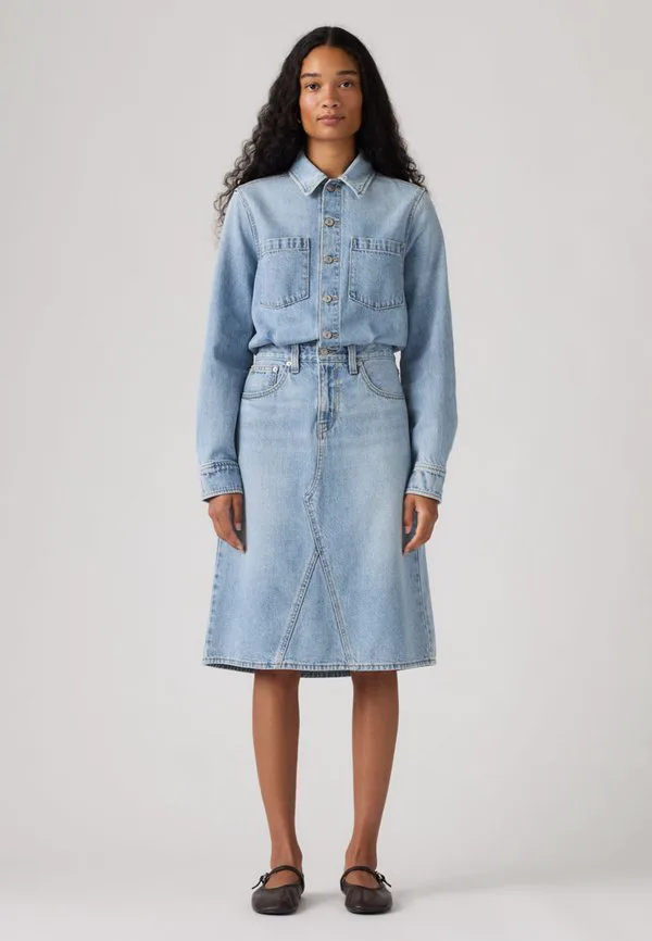 Платье в западном стиле джинсовое платье Levi'S, Pricey Icey