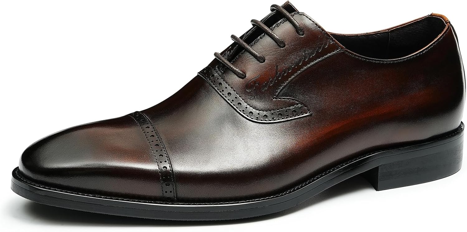 

Мужские кожаные оксфорды Neufboissee, Coffee