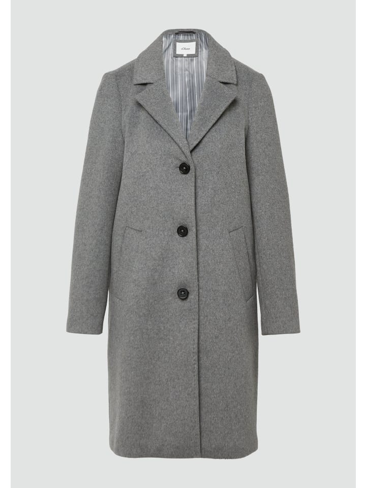 

Зимнее пальто s.Oliver, серый