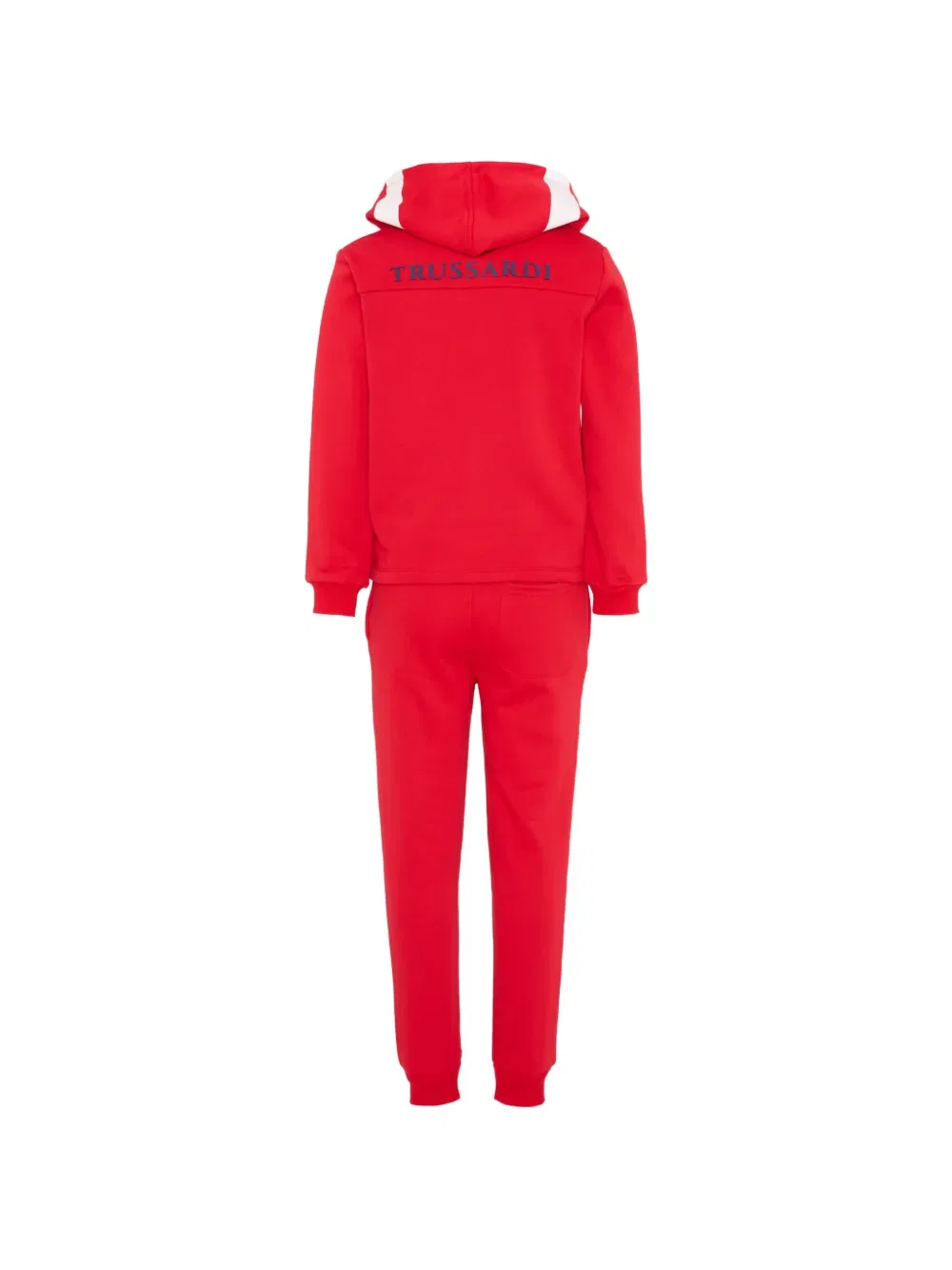 Спортивный костюм на молнии Trussardi Junior, красный — фото 2