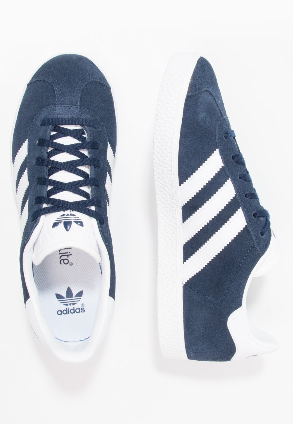 Кроссовки низкие GAZELLE UNISEX adidas Originals, цвет collegiate navy/footwear white — фото 2