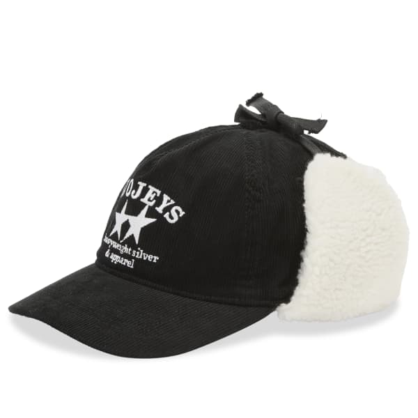 

Twojeys Тяжелая серебристо-черная кепка с ушными клапанами