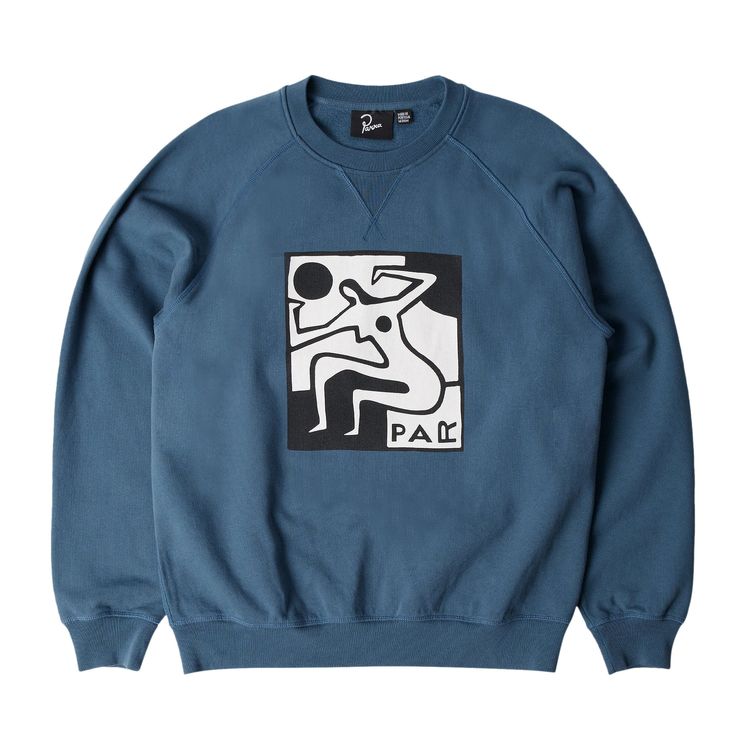 

Толстовка Parra Ball Sports Crewneck Sweatshirt 'Dark Blue', синий