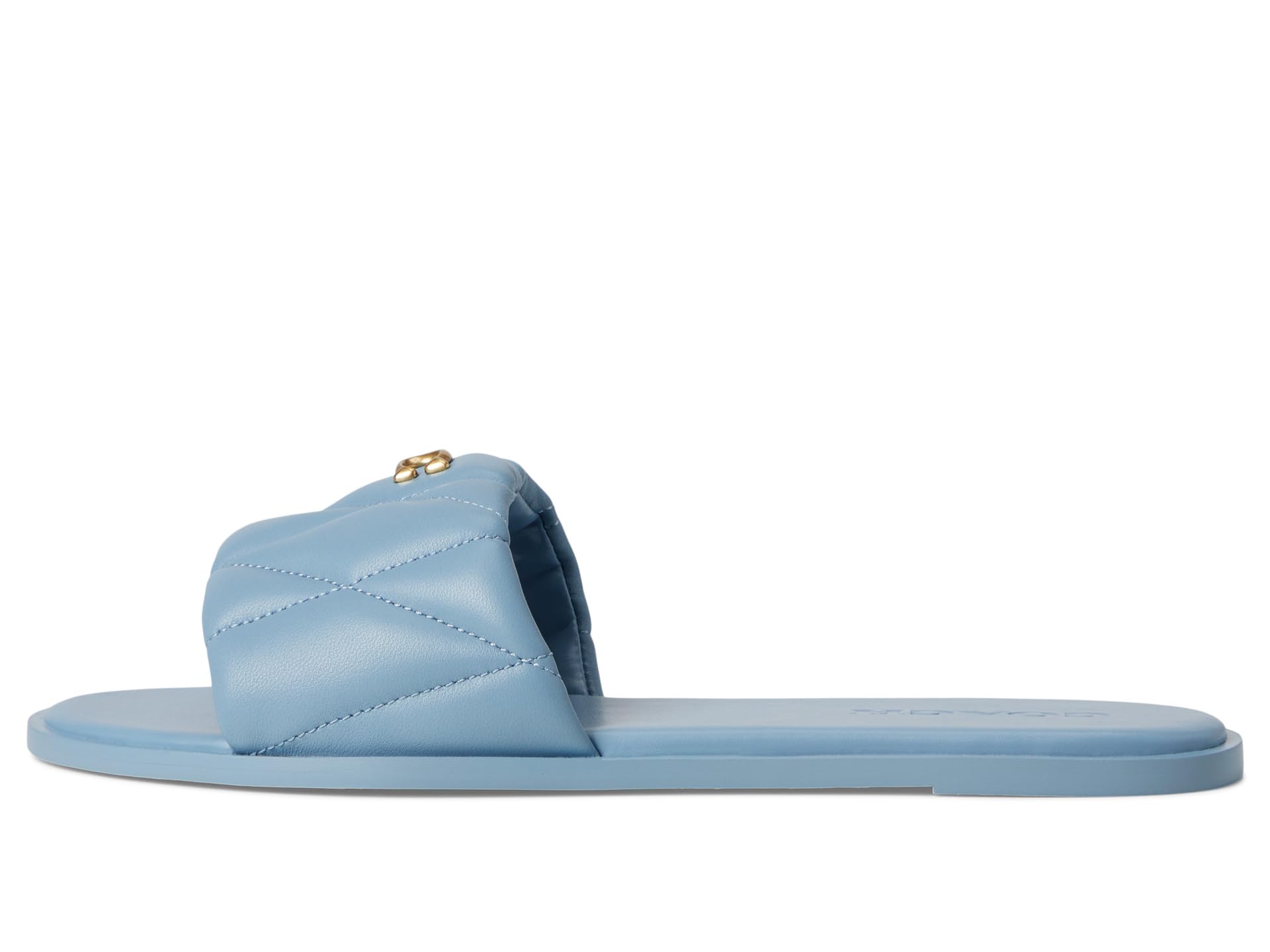 Сандалии COACH Holly Sandals with Quilting, цвет Bluebell — фото 4