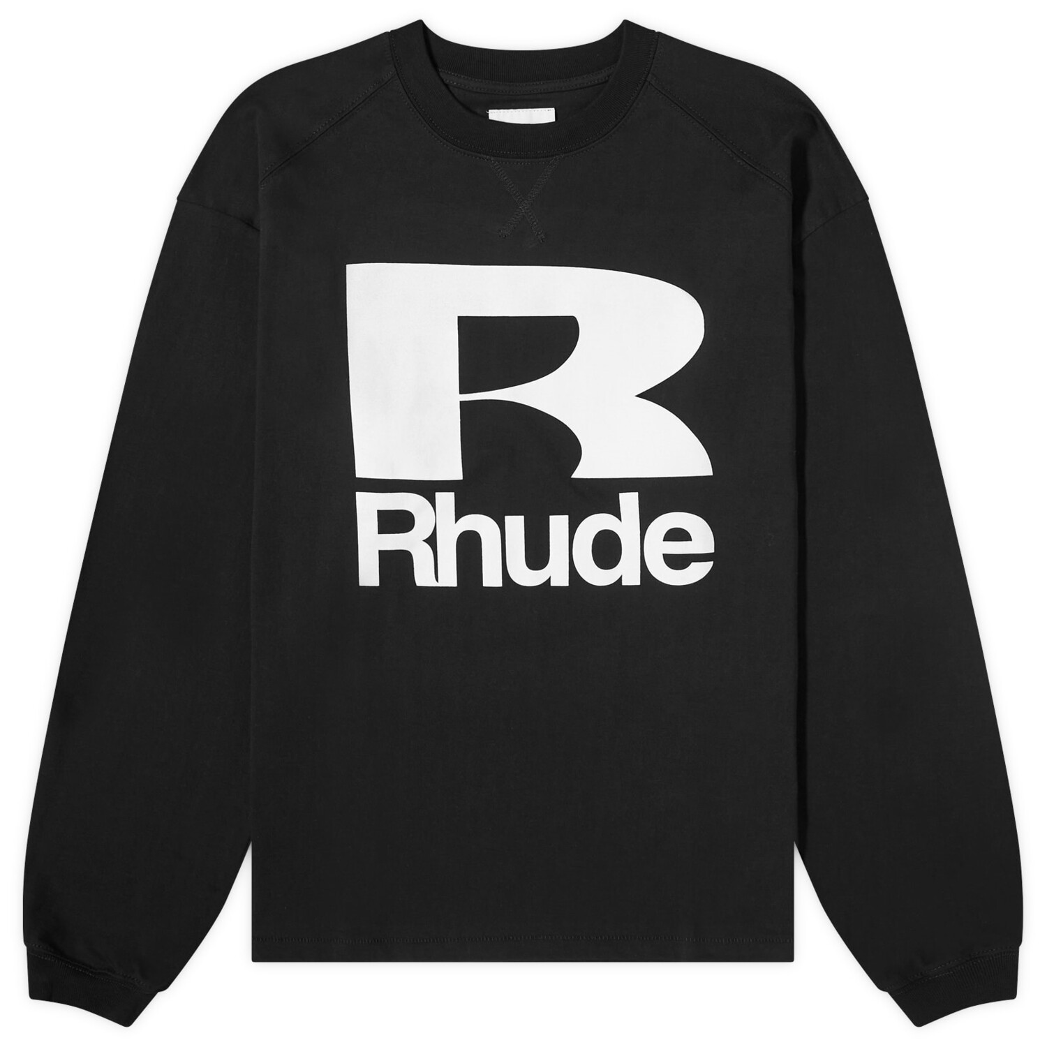 

Свитер Rhude Petrol R Crew Sweat, цвет Vintage Black