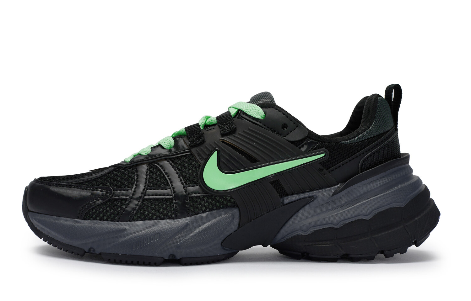 

Кроссовки для бега V2K Run унисекс с низким верхом зеленые/черные Nike